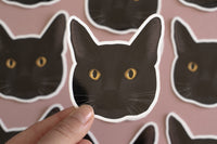 Black Cat Sticker