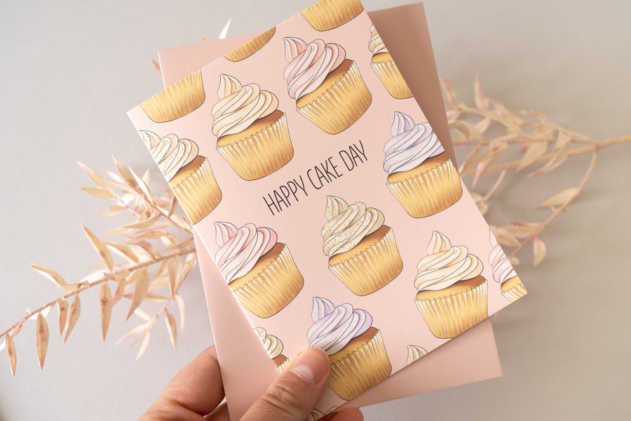 Happy Cake Day Card