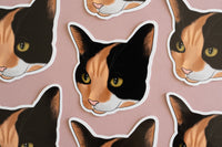 Calico Cat Sticker