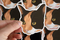 Calico Cat Sticker