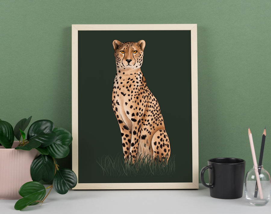 Cheetah Art Print