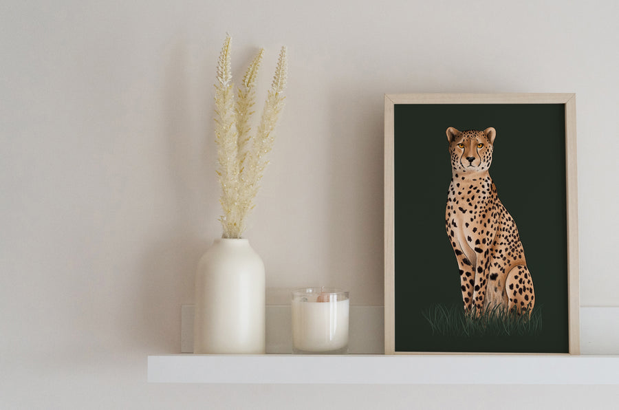 Cheetah Art Print