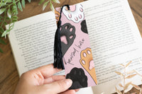 Pawsed Here Bookmark