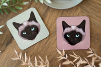 Pointed Cat Coaster