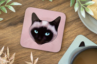 Pointed Cat Coaster