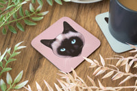 Pointed Cat Coaster