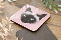 Pointed Cat Coaster