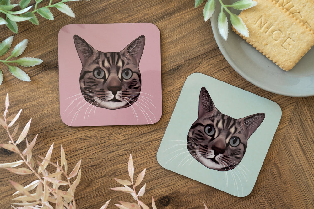 Tabby Cat Coaster