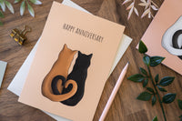 Happy Anniversary Cat Card