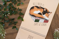 Cat 2027 Calendar - Seconds