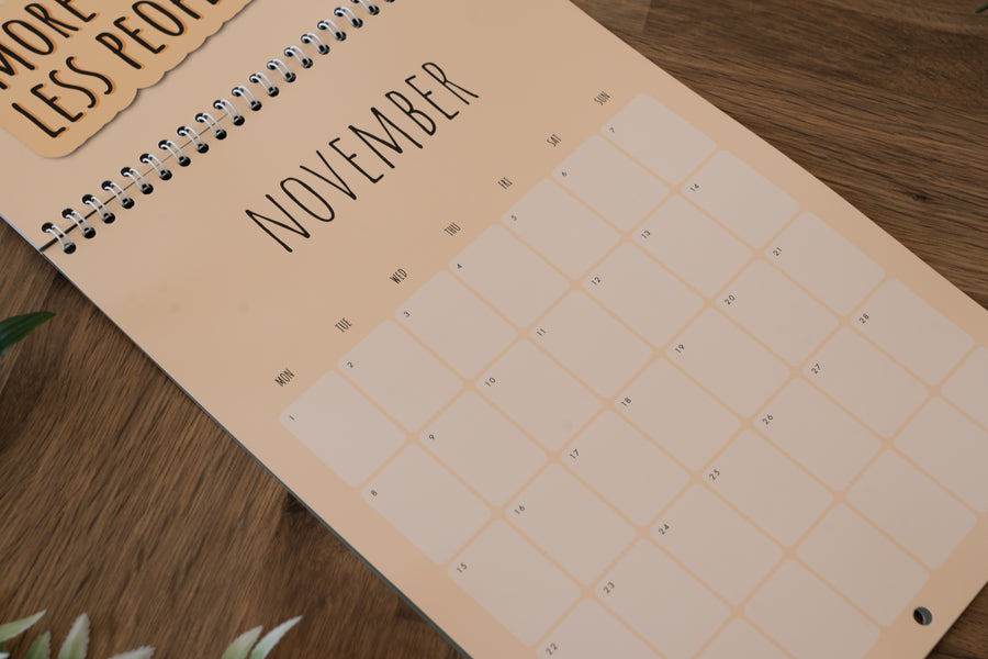 Cat 2027 Calendar - Seconds