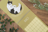Cat 2027 Calendar - Seconds