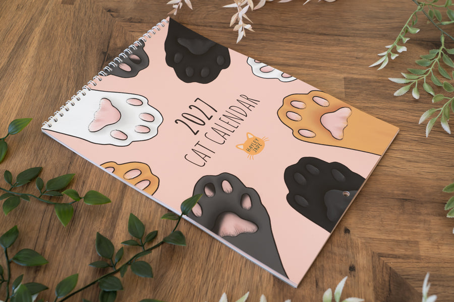 Cat 2027 Calendar - Seconds