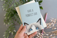 Have a Purrfect Day Cat Card