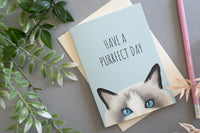 Have a Purrfect Day Cat Card