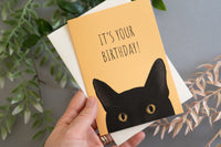 It's Your Birthday Cat Card