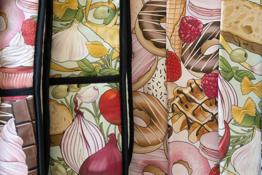 SAMPLES - Oven Gloves & Tea Towels