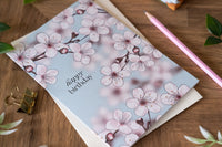 Happy Birthday Cherry Blossom Card