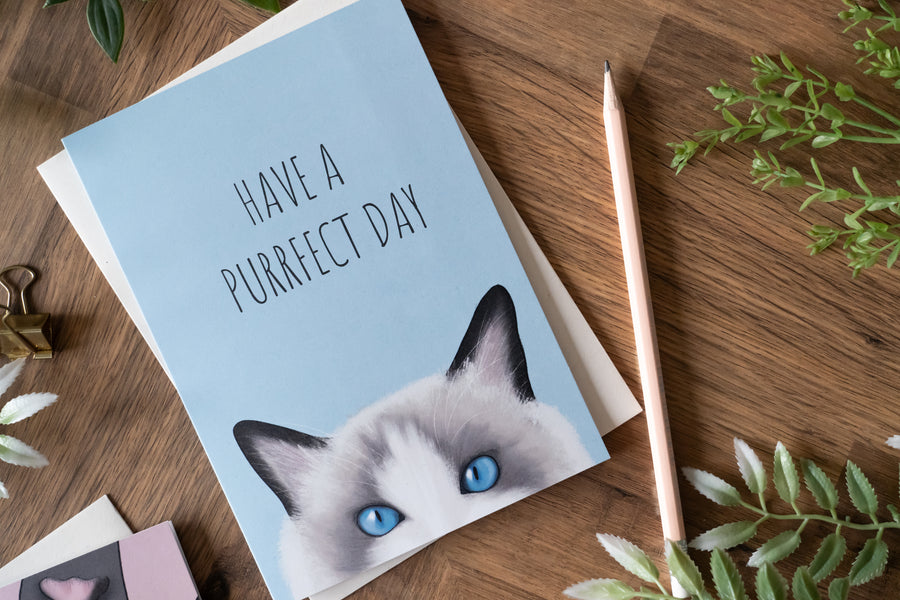 Have a Purrfect Day Cat Card