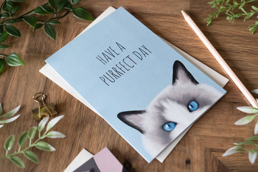 Have a Purrfect Day Cat Card