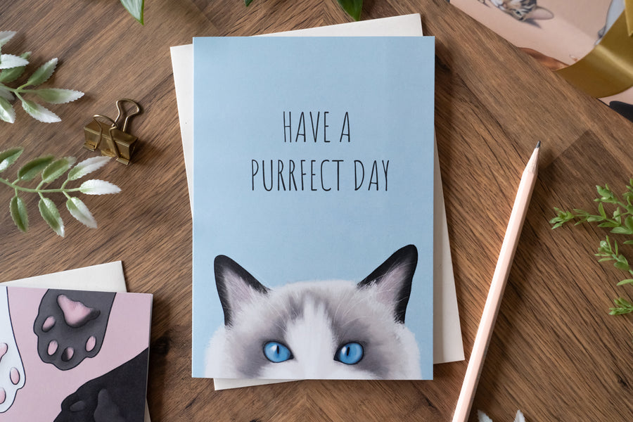 Have a Purrfect Day Cat Card