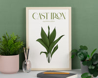 Cast Iron Houseplant Art Print