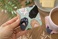 Paws Coaster Set