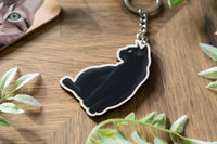 Black Cat Keychain