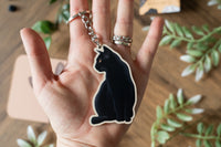 Black Cat Keychain