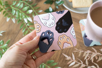 Paws Coaster Set