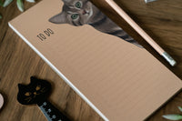 Tabby Cat To Do List Pad