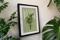 Kentia Palm Houseplant Art Print