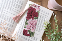 Peony Bookmark