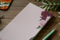 Peony To Do List Pad
