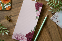 Peony To Do List Pad
