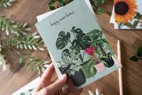 New Home Houseplants Card