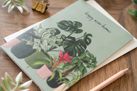 New Home Houseplants Card