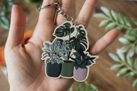 Houseplants Keychain