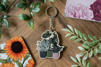 Houseplants Keychain
