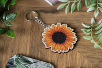 Sunflower Keychain