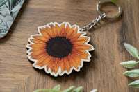 Sunflower Keychain