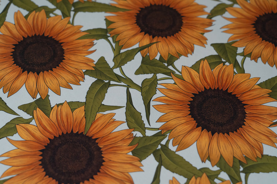 Sunflower Wrapping Paper