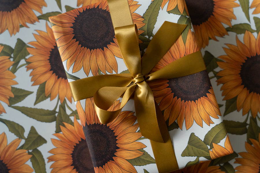 Sunflower Wrapping Paper