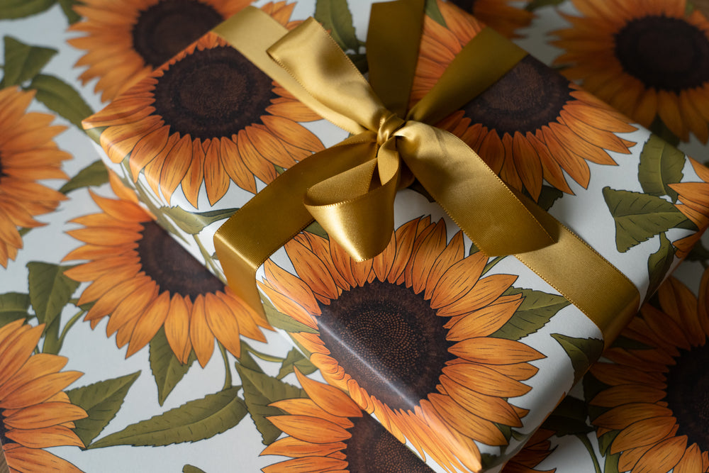Sunflower Wrapping Paper