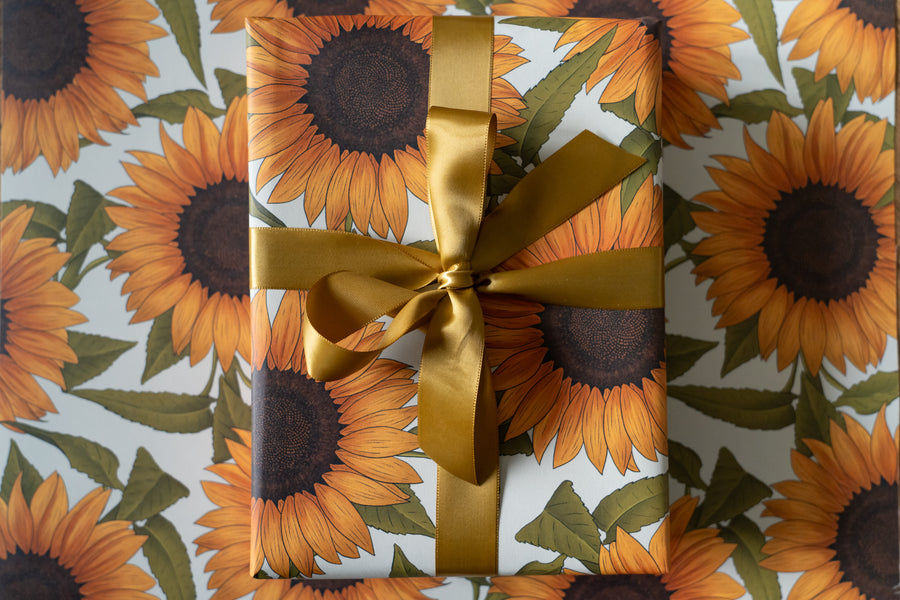 Sunflower Wrapping Paper