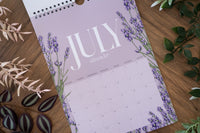 Floral Illustrated A4 2026 Calendar