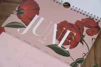 Floral Illustrated A4 2026 Calendar