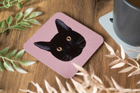 Black Cat Coaster