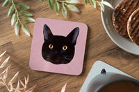 Black Cat Coaster