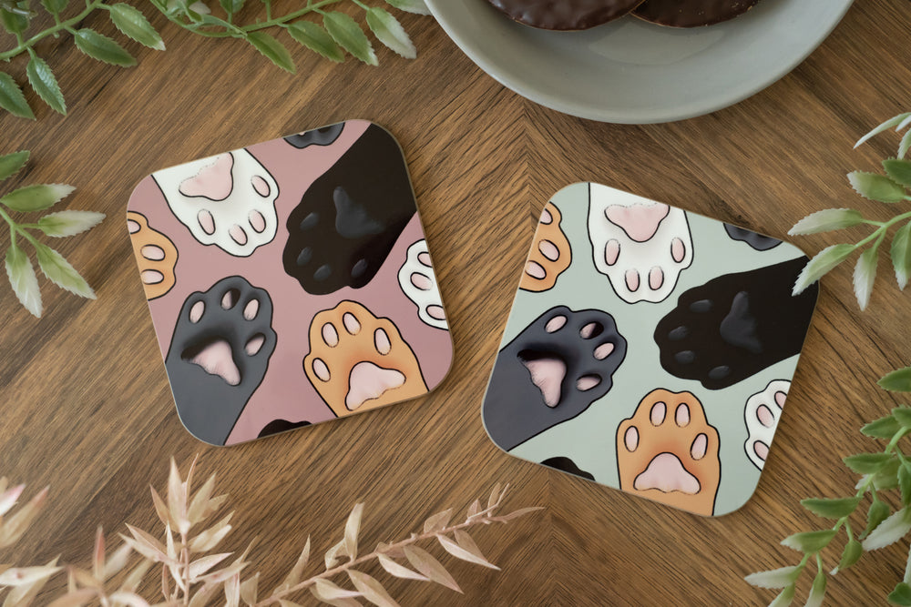 Cat Paws Coaster